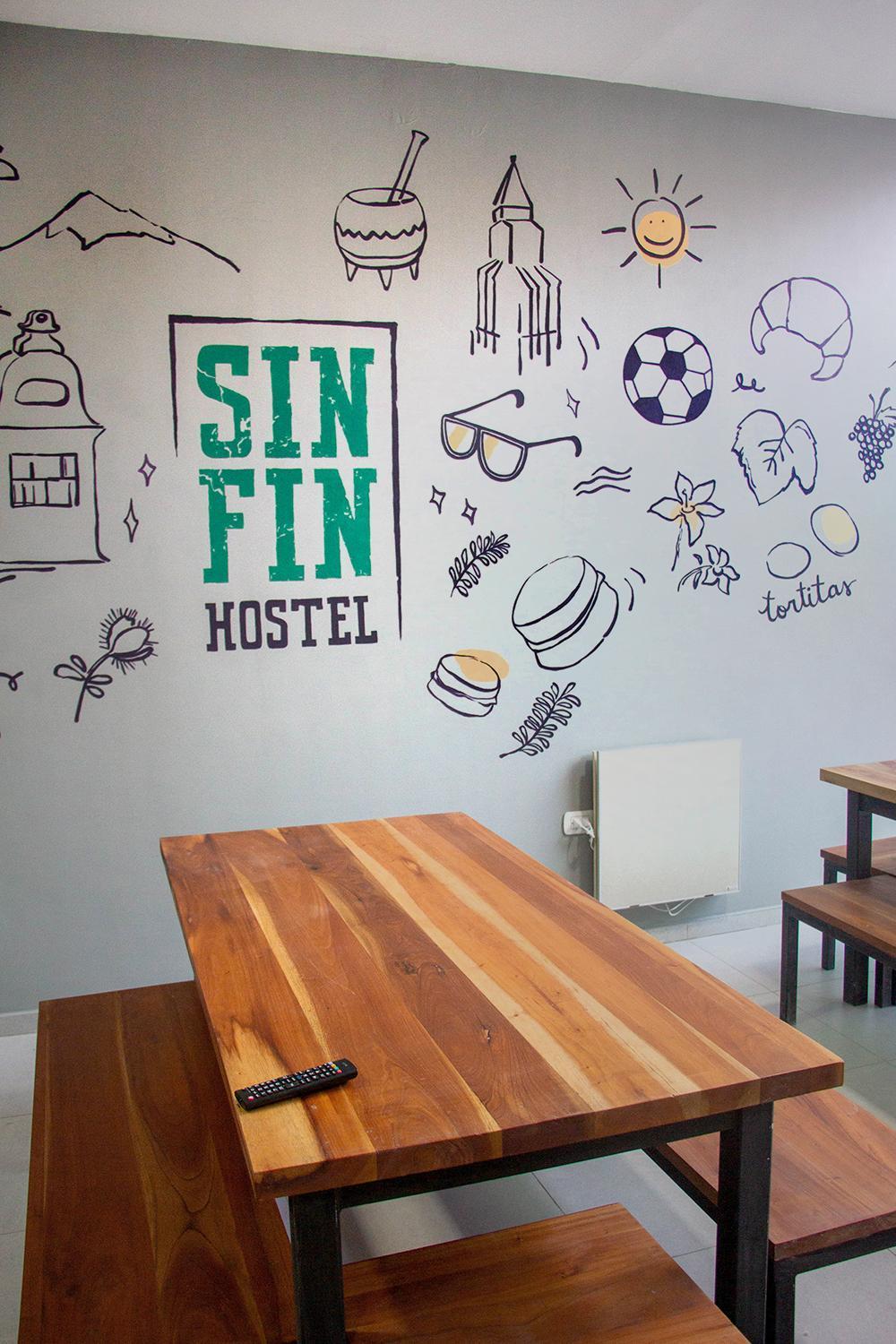 Sin Fin Hostel Мендоса Екстер'єр фото